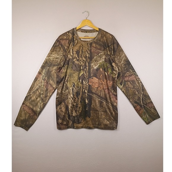 Mossy Oak Other - Outdoor Gorpcore Mossy Oak Mens L Brown Break-Up Country Camo Long Sleeve Tee